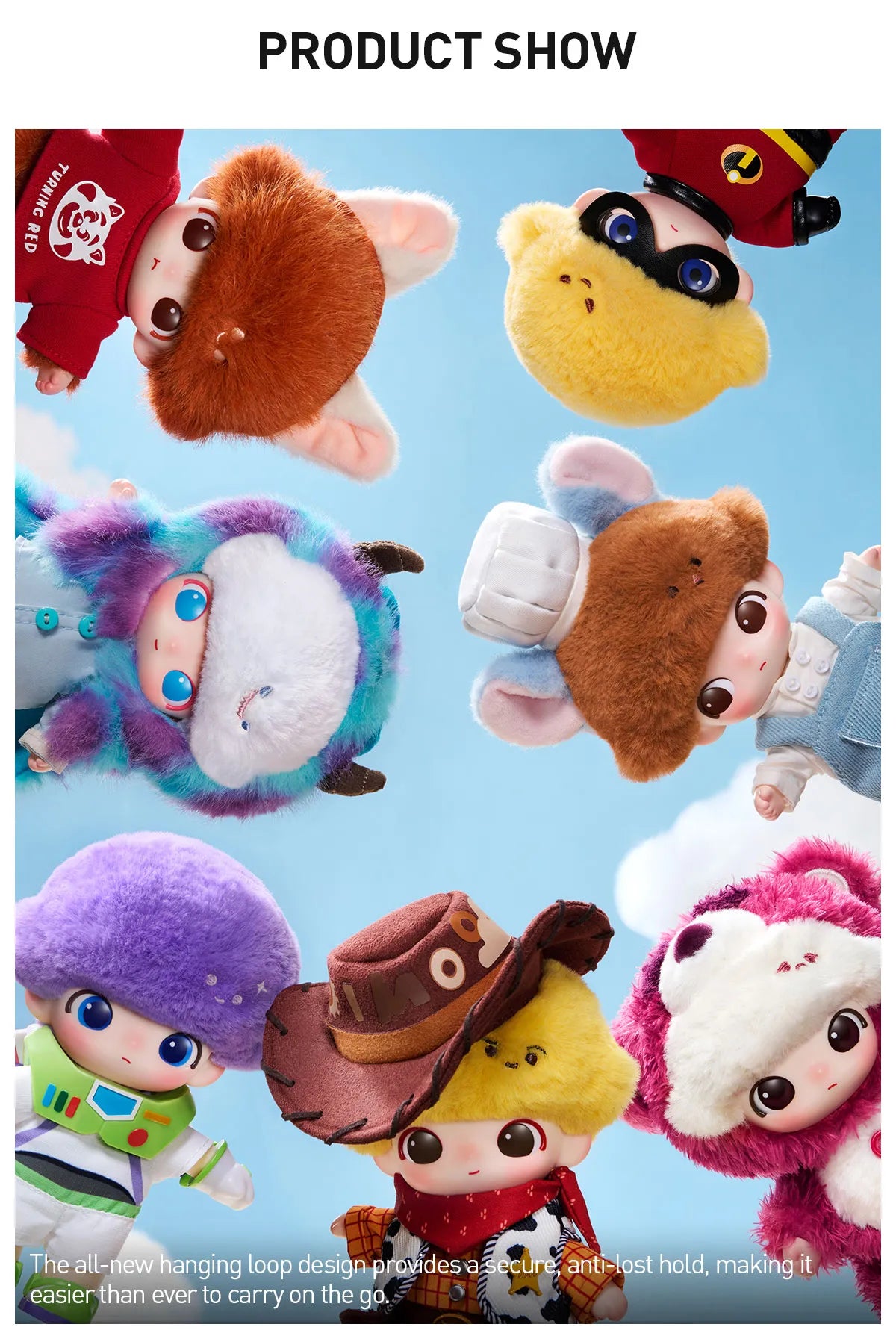Dimoo Pixar plush blind box