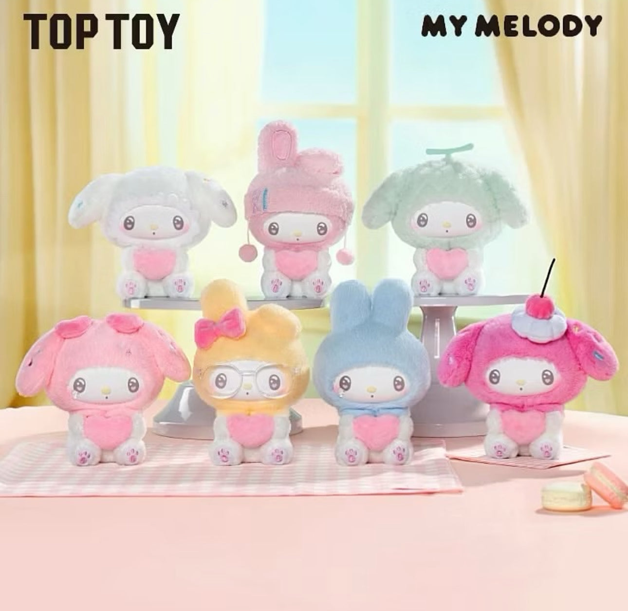 MY MELODY 50TH ANNIVERSARY PLUSH BLIND BOX