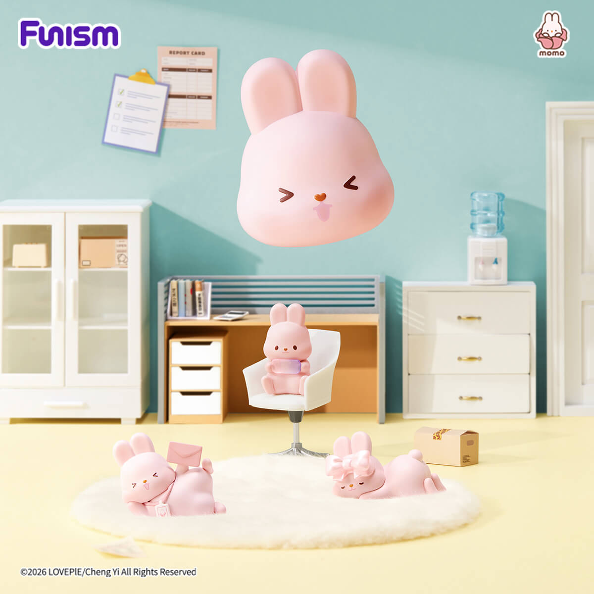 Momo Bunny 24h Life Diary Series blind box