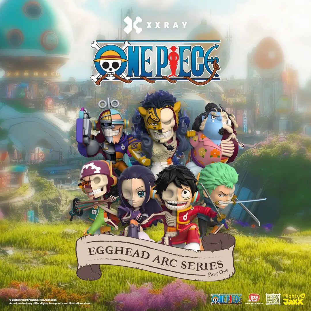 Mighty jaxx: One piece egghead blind box