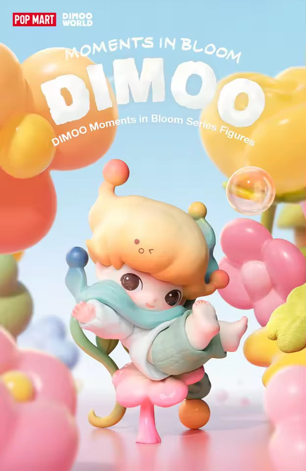 POP MART DIMOO Moments in Bloom Series Figures Blind Box