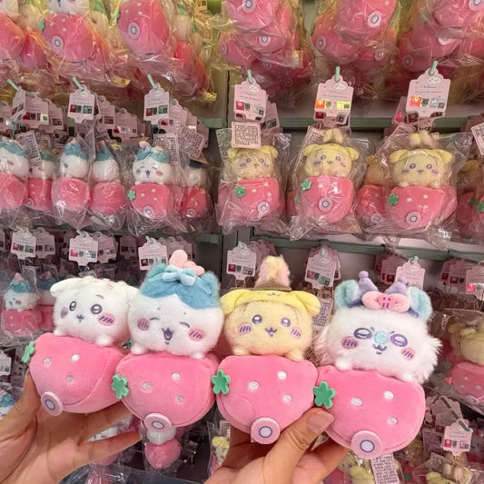 Sanrio X chiikawa plushies charm (2)