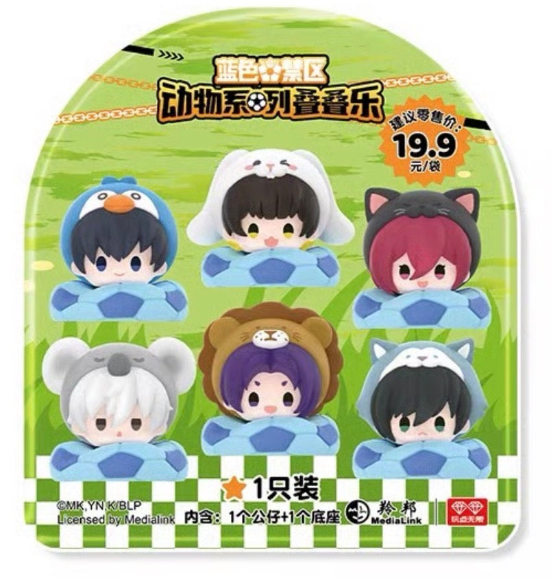 Blue Lock Animal Series Character Stacking Mini Blind pack