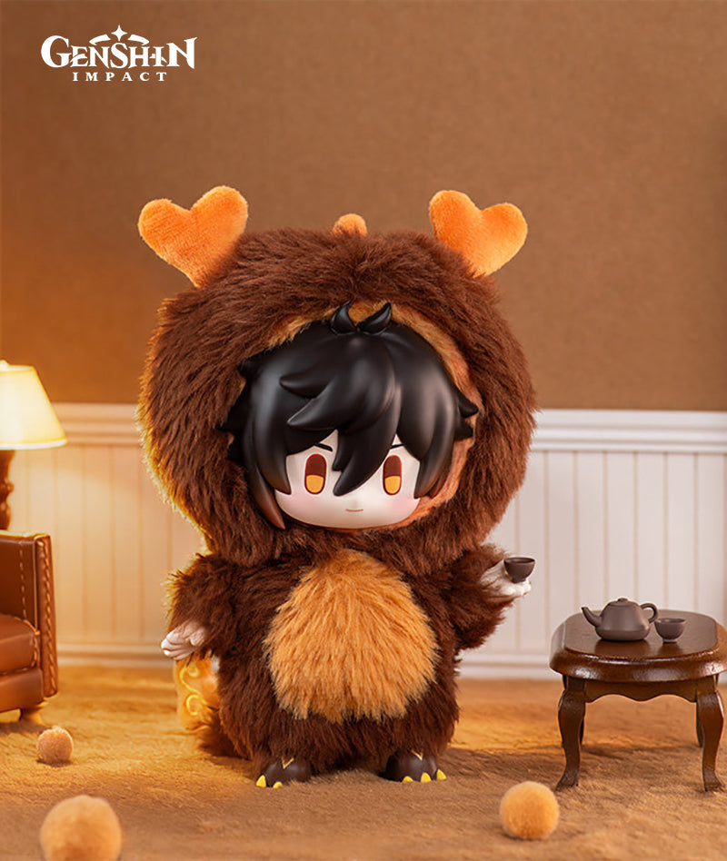 Genshin Impact: winter stay at home plush keychain series