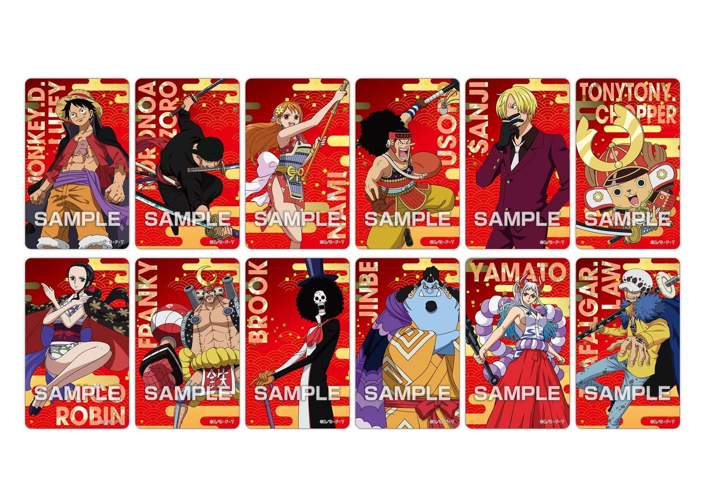 One Piece Wano Country Sticker Gum