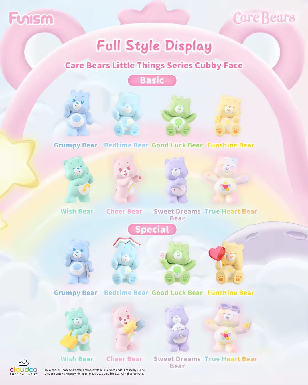Care Bears Little Things Cubby Face Blind Box