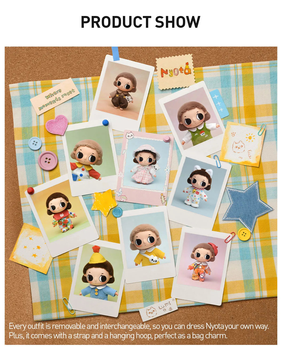 Nyota Where Moments Meet Series Plush Doll