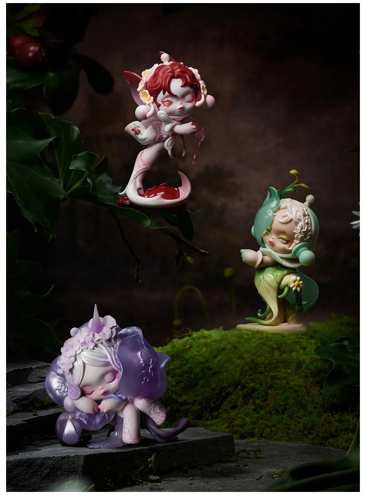 POP MART SKULLPANDA Petals in Four Acts Blind Box
