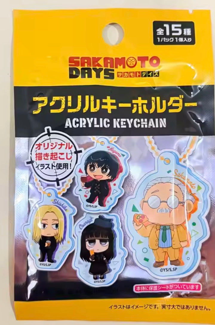 Sakamoto Days: acrylic charms