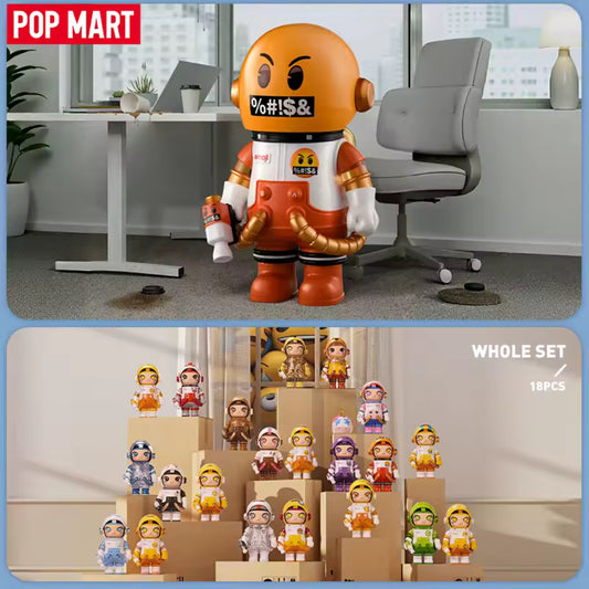 POP MART Mega Space Molly 100% × emoji Blind Box