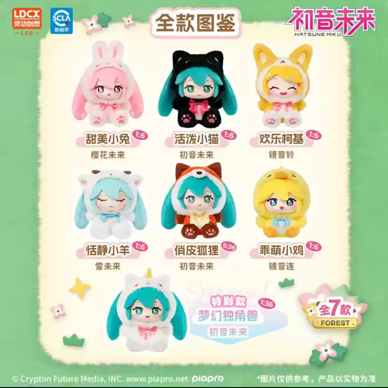 Hatsune Mike Plush blind box