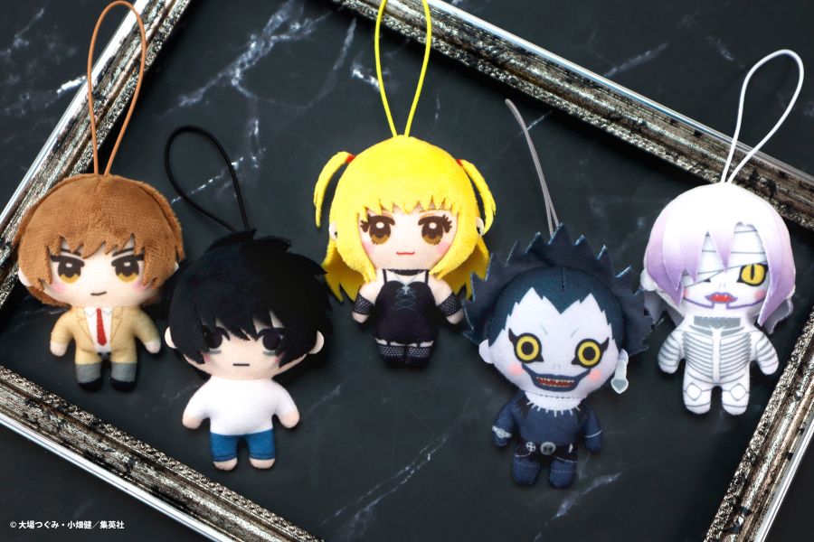 Death Note Capsule Friends gashapon plush keychain (1 Random)