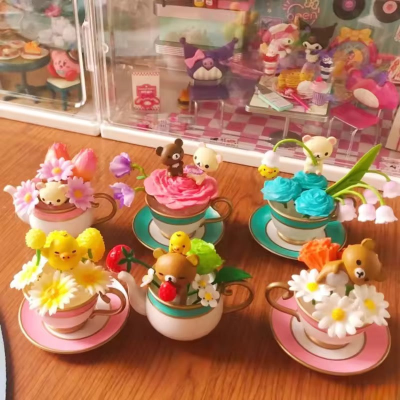 Rillakuma rose teacup blind box