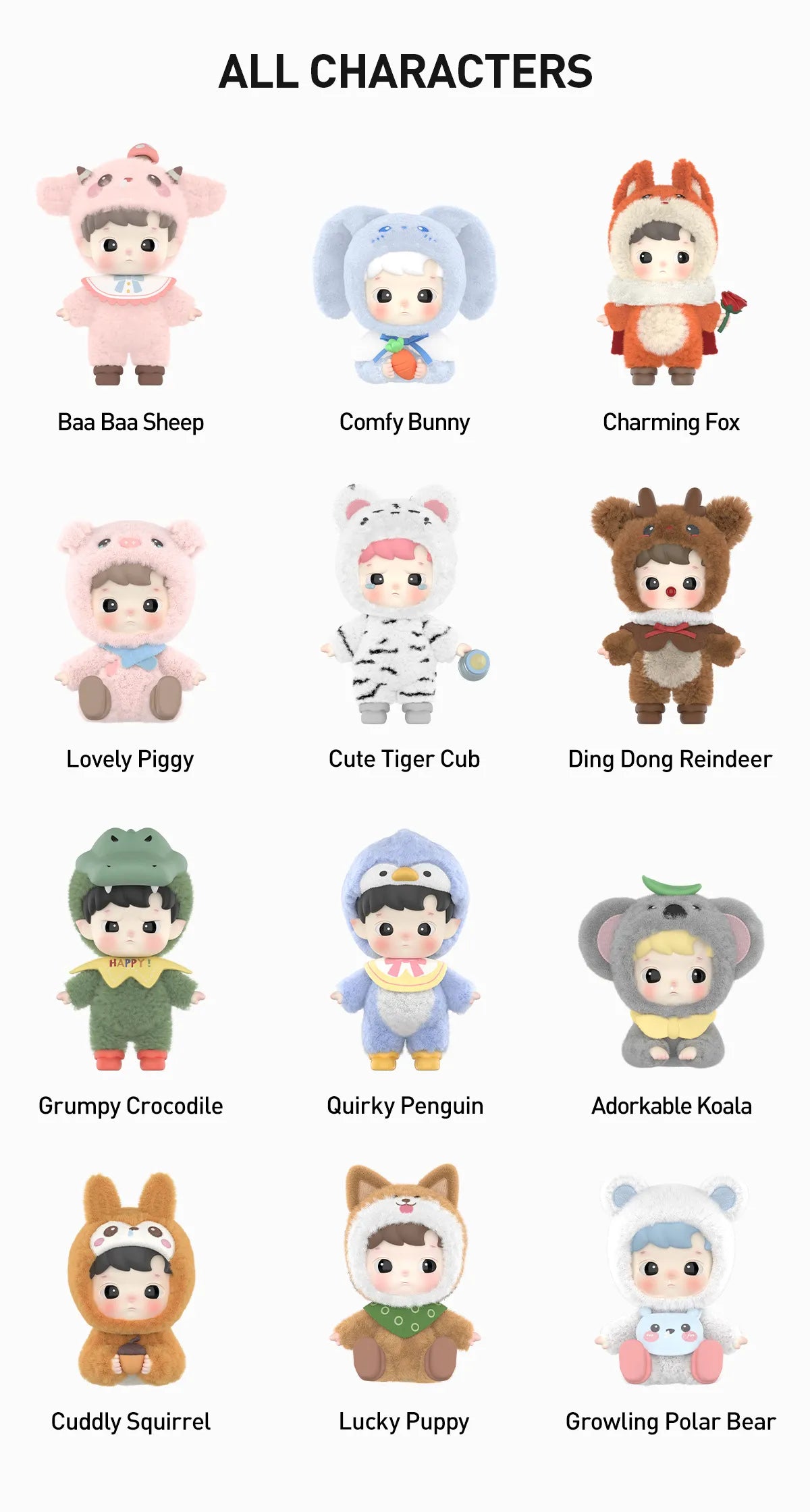 HACIPUPU Snuggle With You Blind Box