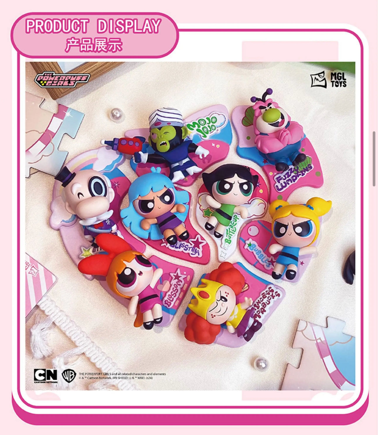 Powerpuff Girls Fridge Magnet Blind Box