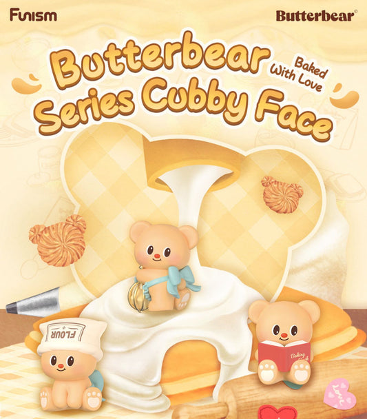 Butter bear: Chubby Face Blind Box (1 Random)