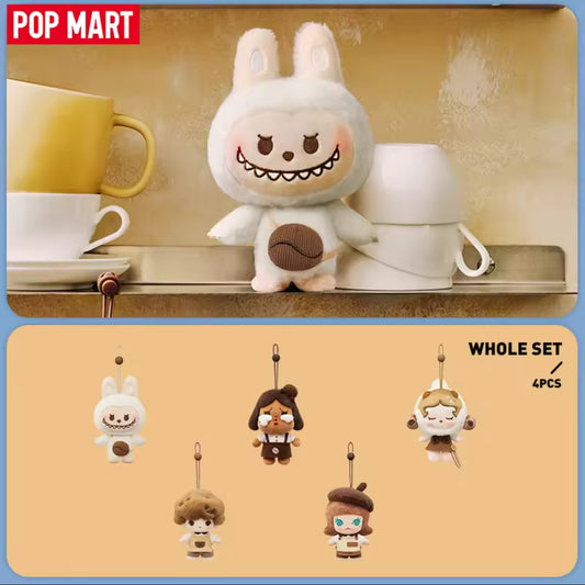 POP MART POP BEAN Coffee Factory Series-Plush Pendant Blind Box