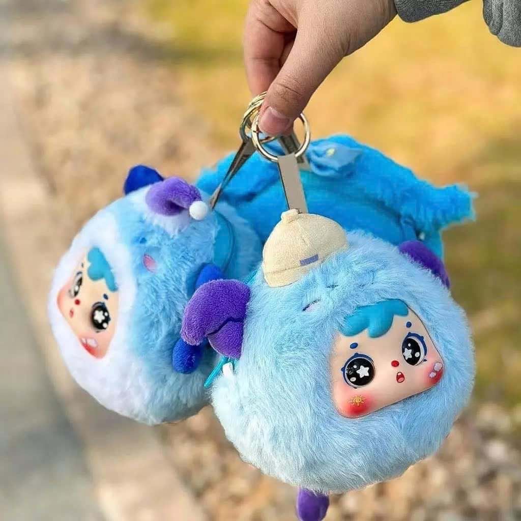 Kawaii Zodiac Signs Plush Keychain Blind Box (1 Random)