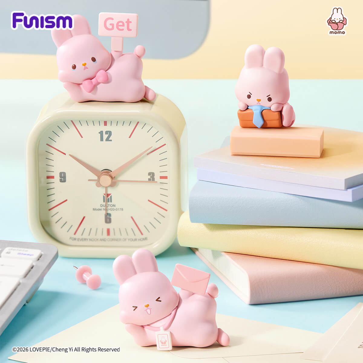 Momo Bunny 24h Life Diary Series blind box