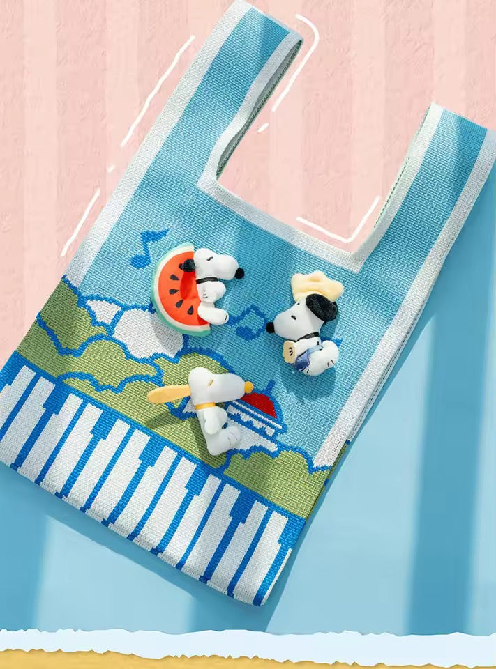 Snoopy plush charms