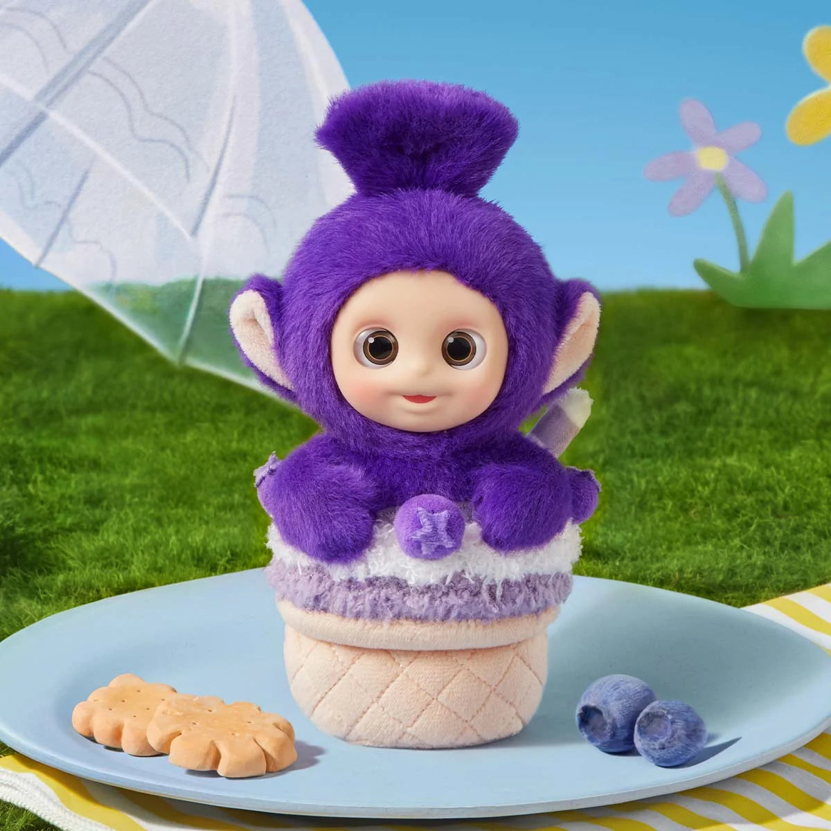 POP MART Teletubbies Afternoon Tea Diary Series Vinyl Plush Pendant