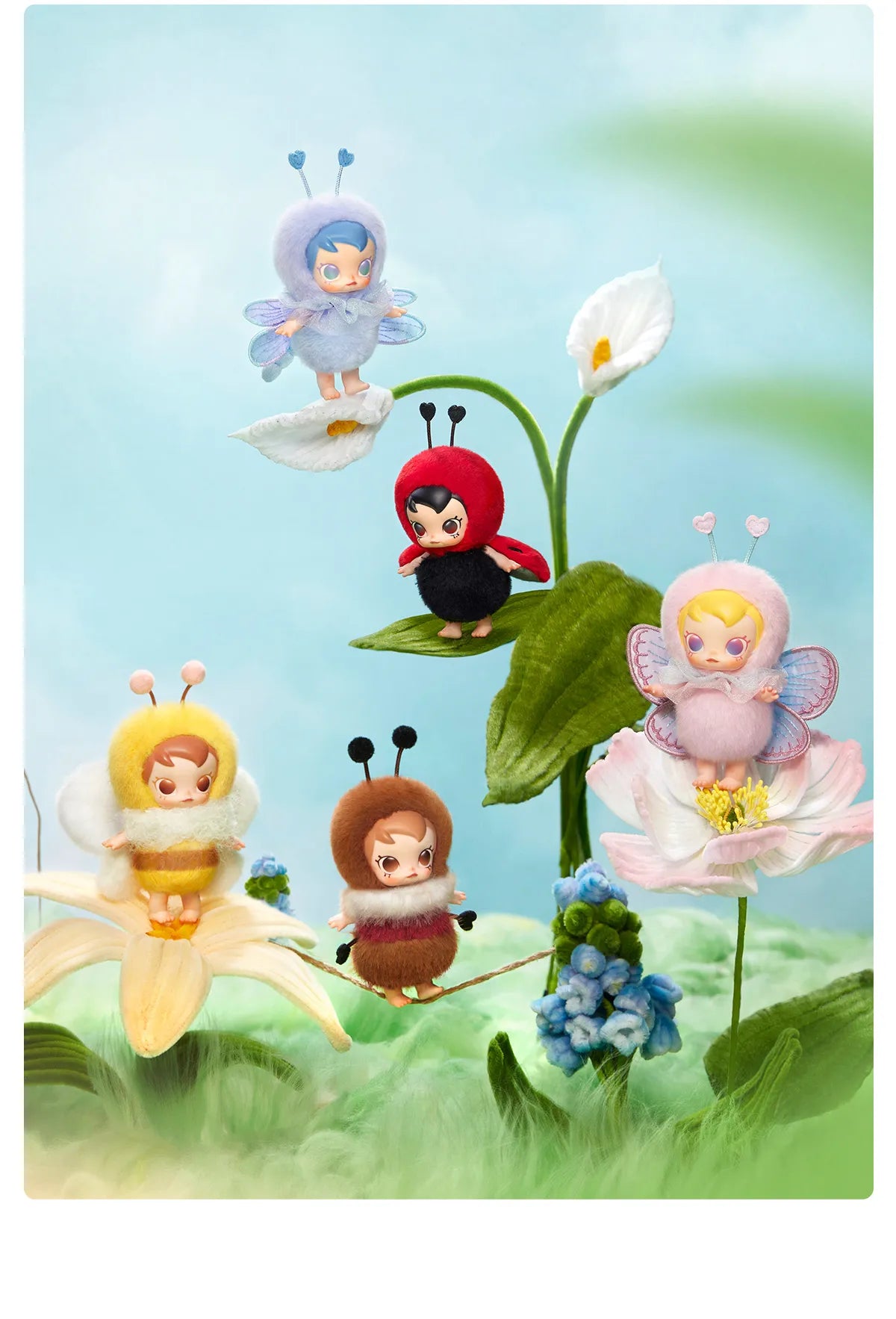 POP MART Baby Molly Buggy Roam Series - Vinyl Plush Pendant Blind Box