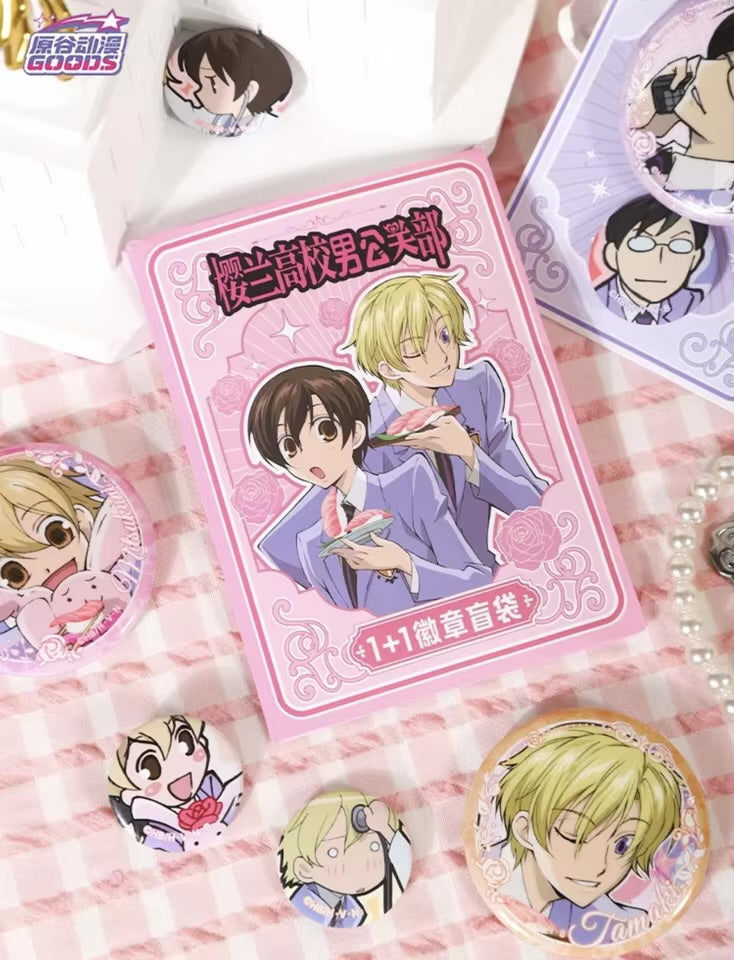 Ouran High School Host Club badges Pack (Random)