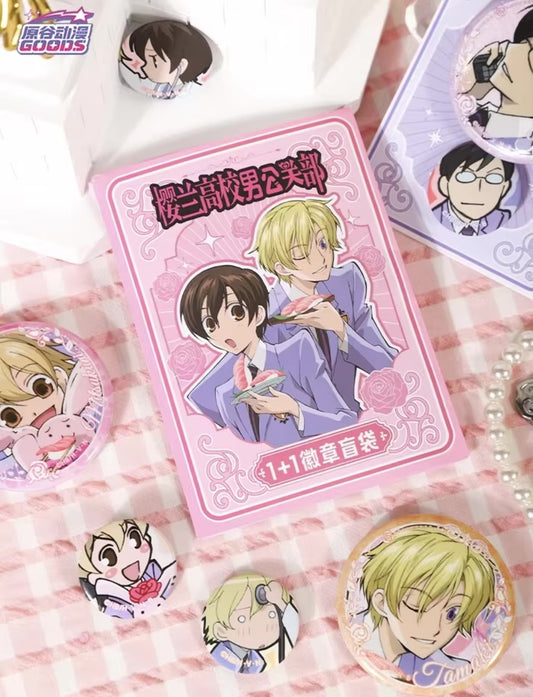 Ouran High School Host Club badges Pack (Random)