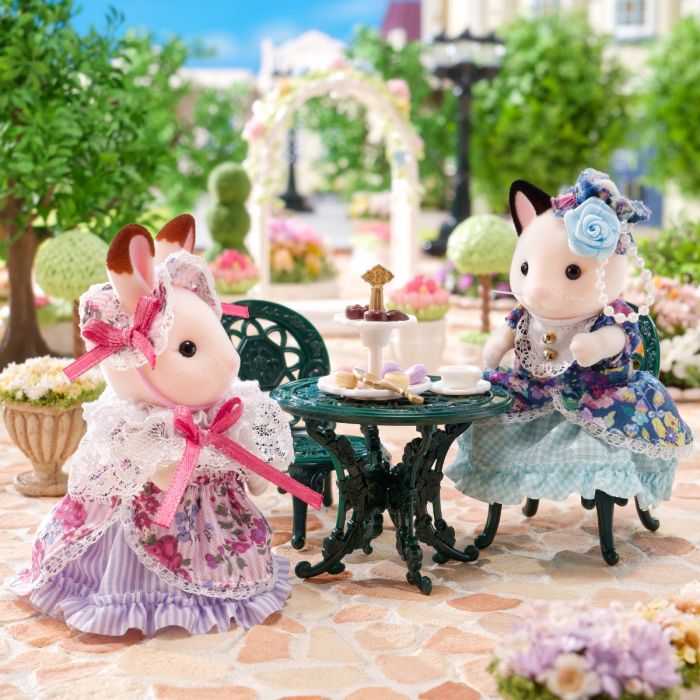 Sylvanian Families: Flowery Dress Pair Set - Made With Liberty Fabric