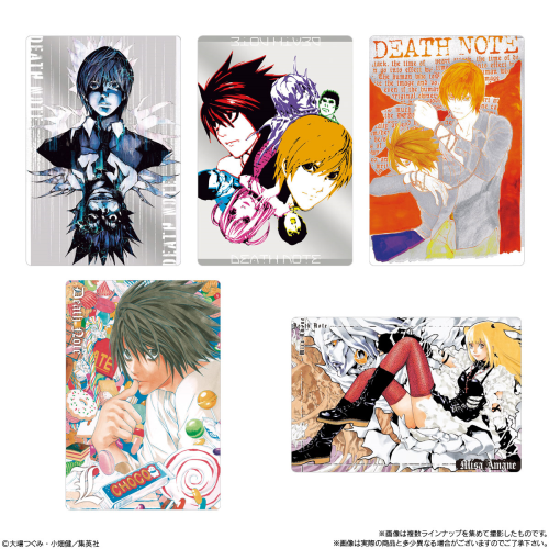 DEATH NOTE Wafers Metallic Card