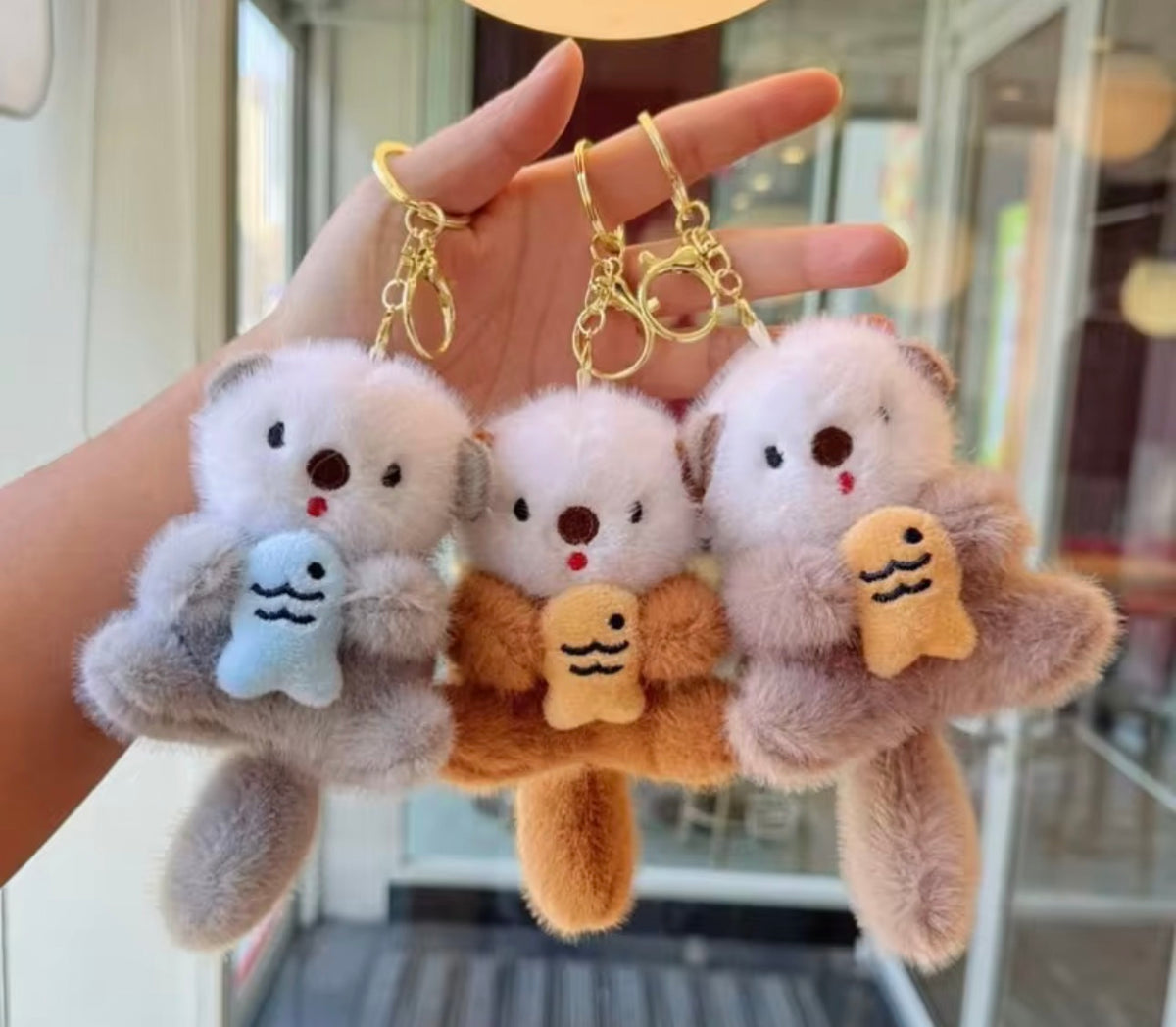 Otter Plush Charm (1 Random)