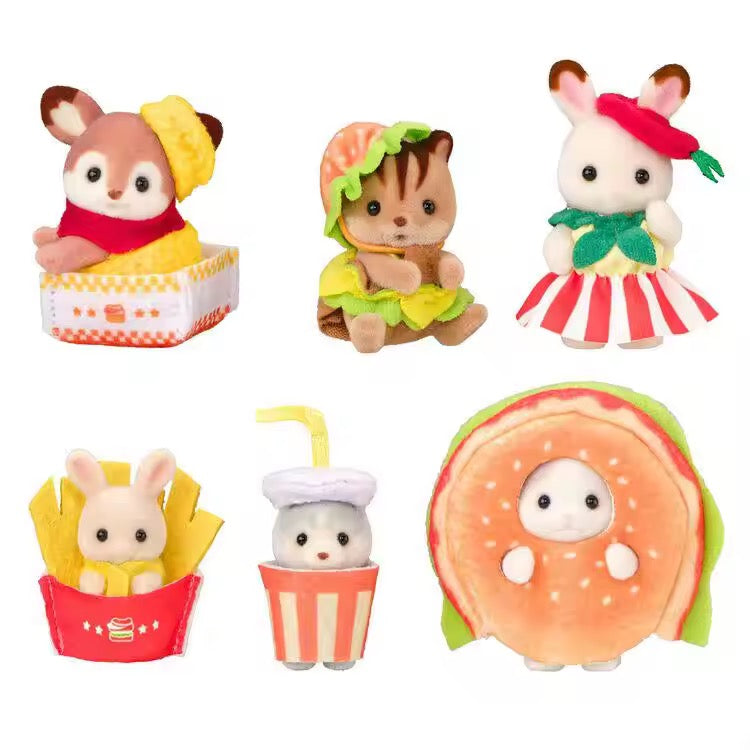 Sylvanian Families Baby Hamburger Shop Series Blind Bag