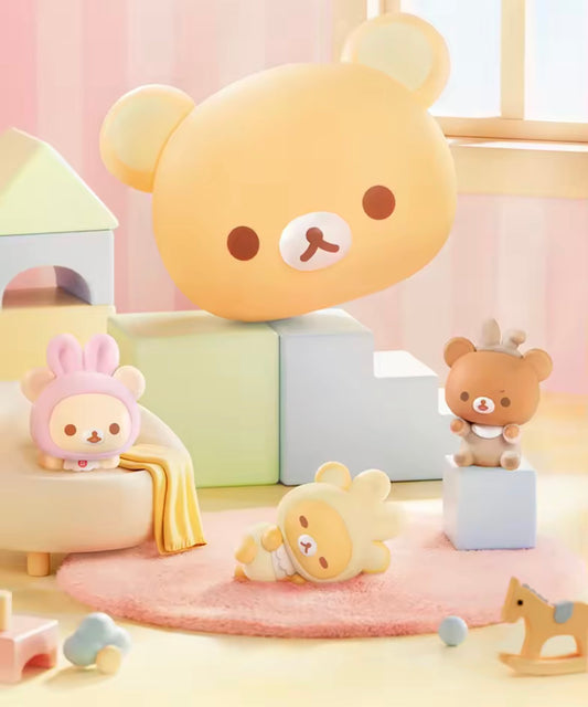 Rillakuma head figure blind box (3 figures in 1 box)