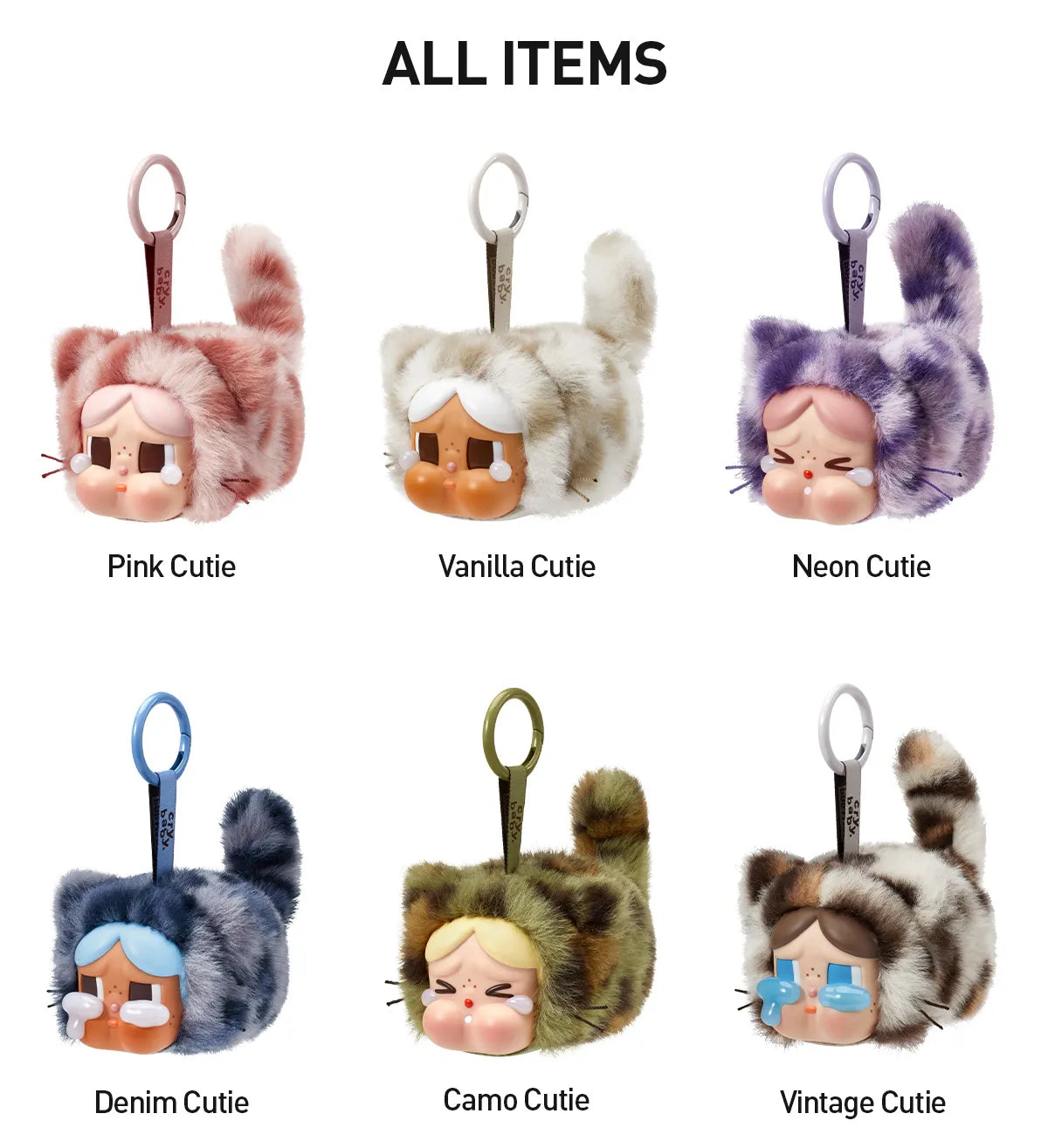 CRYBABY: Wild but Cutie Series Vinyl Plush Pendant Blind Box