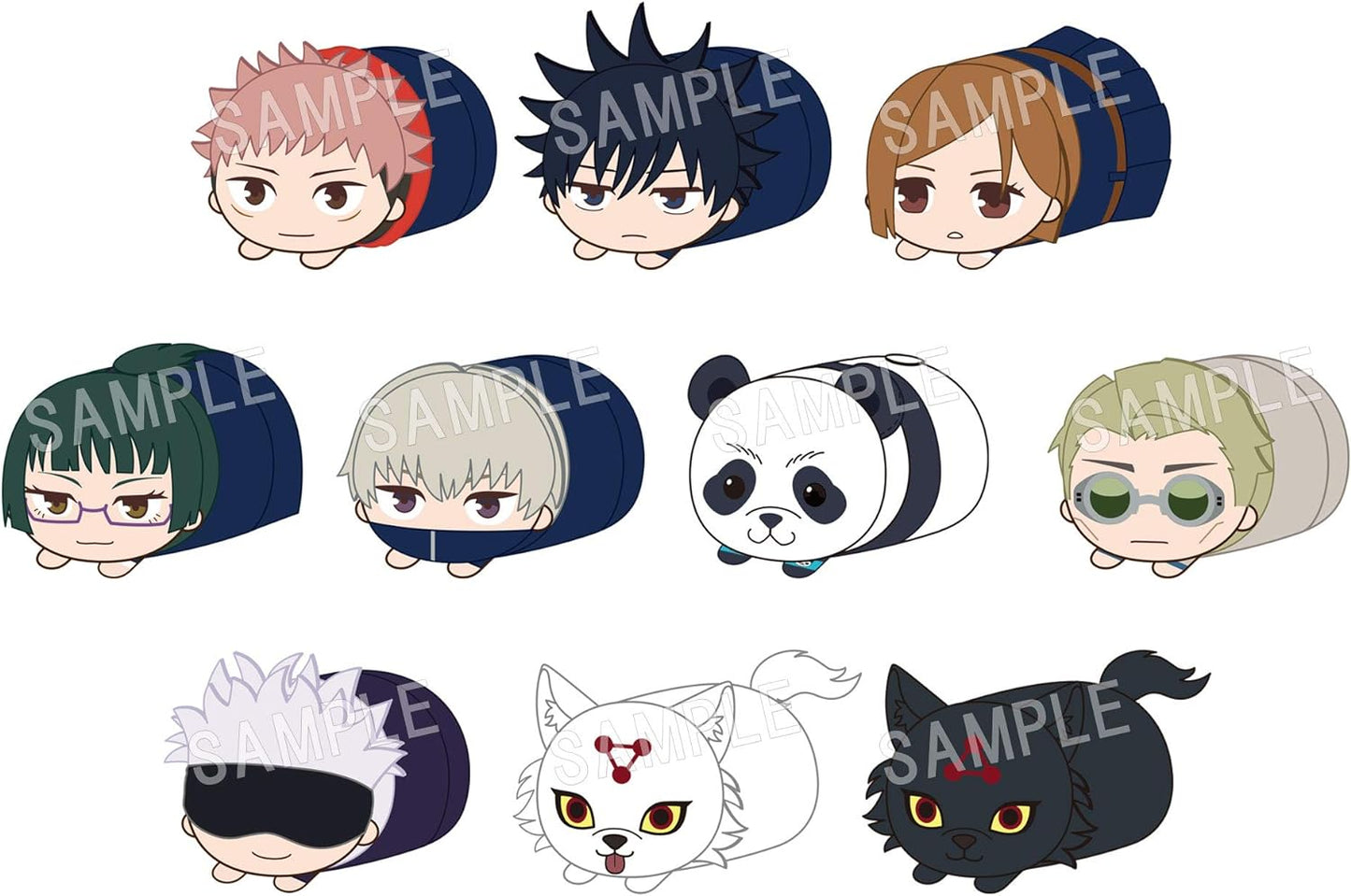 Jujutsu Kaisen Plush Keychain (1 Random)