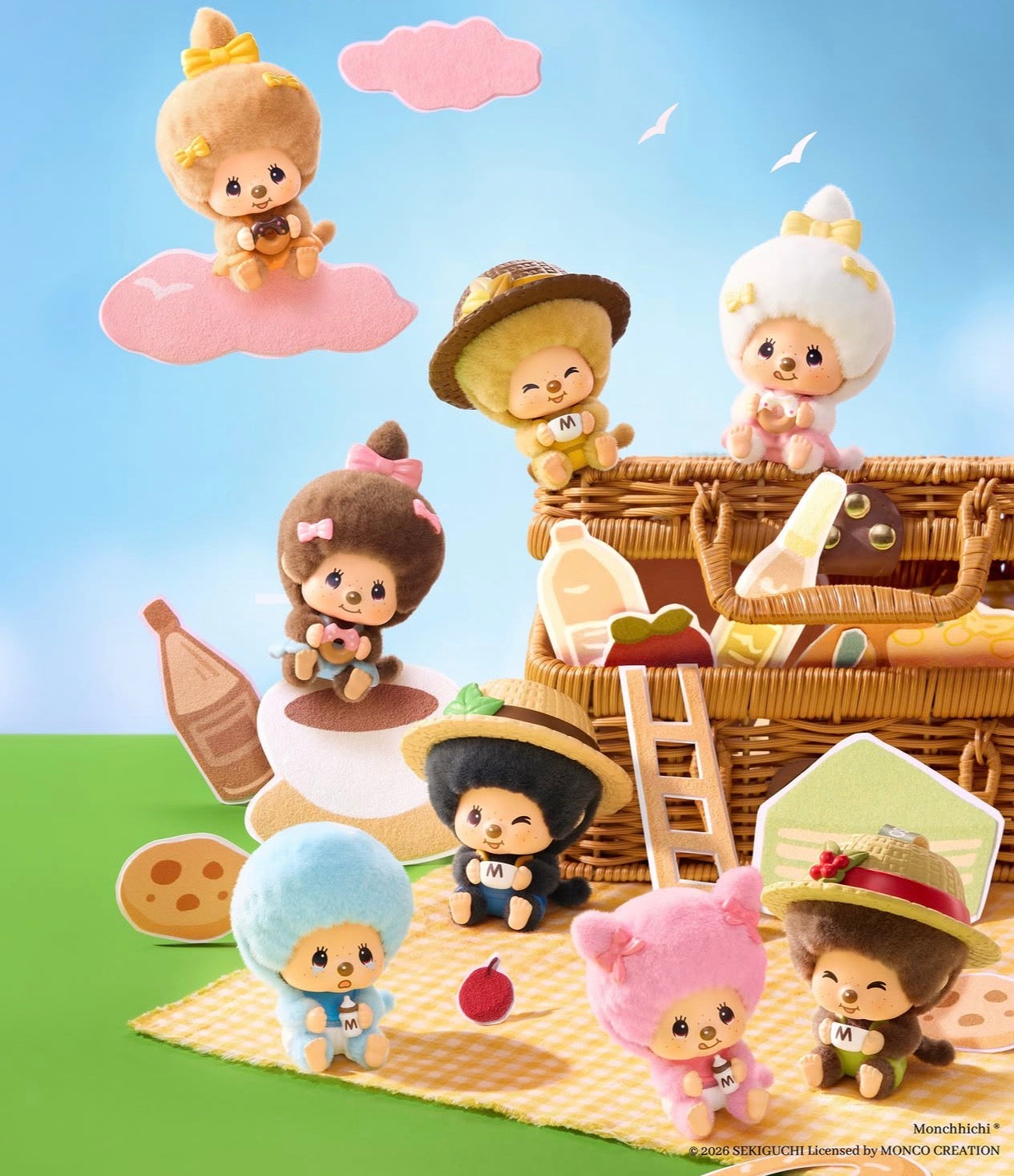 Monchhichi Coffee Farm Series Blind Box