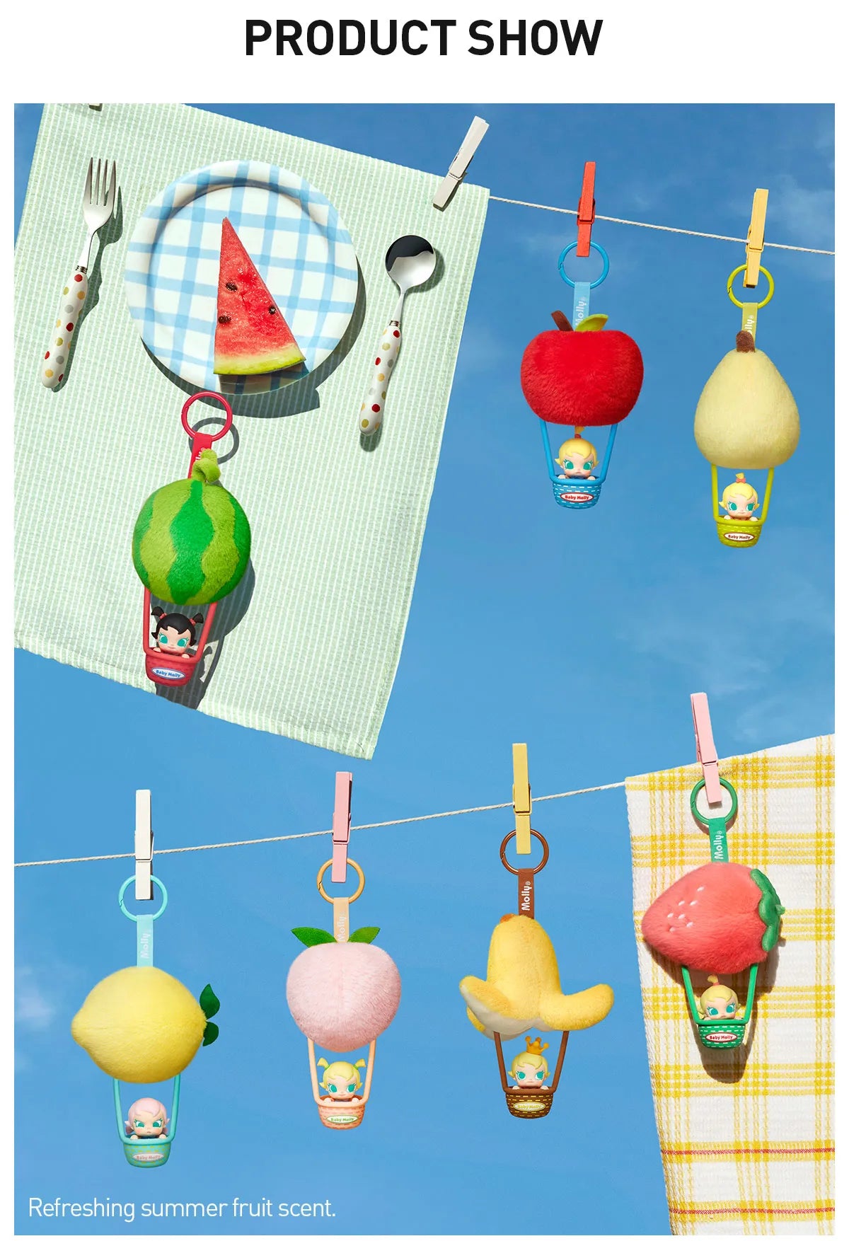 Baby Molly Fruity Aroma Series- Sachet Pendant Blind Box