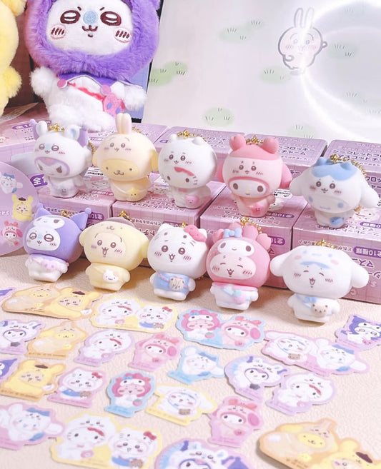 Chiikawa X Sanrio Charms Blind Box