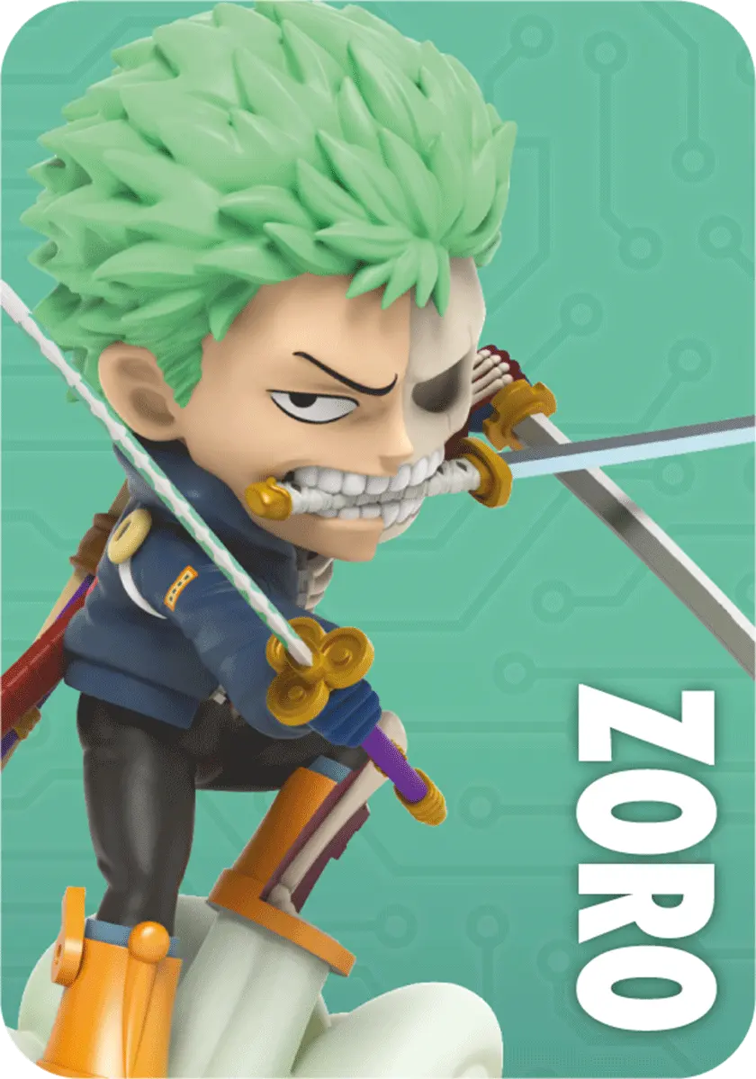 Mighty jaxx: One piece egghead blind box