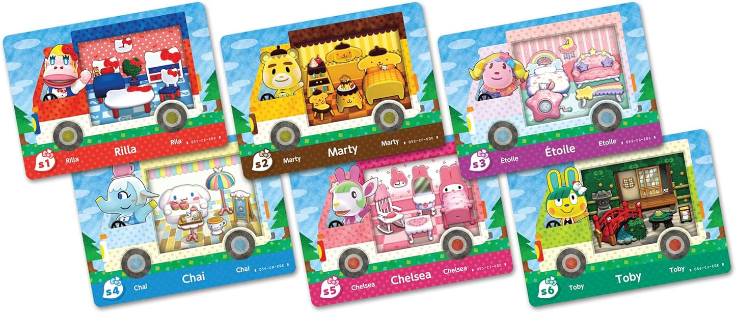 Animal Crossing & Sanrio Cards Collaboration