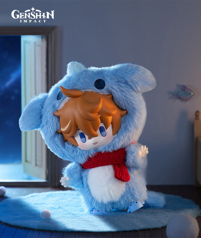 Genshin Impact: winter stay at home plush keychain series