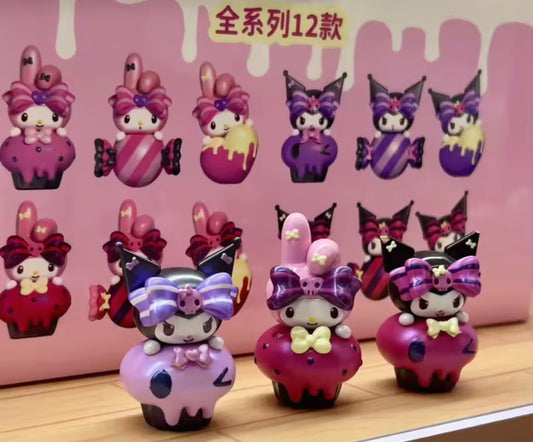 Kuromi & My Melody Mini figures blind bag