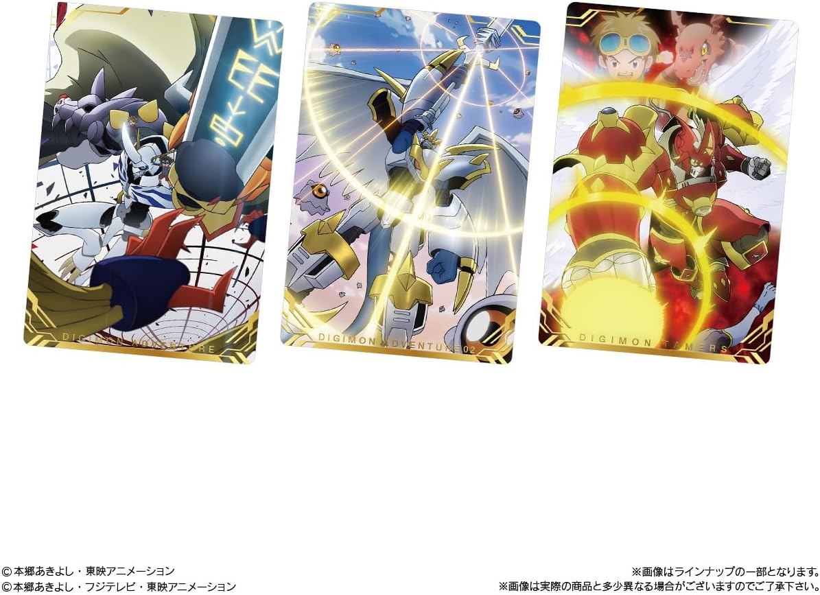 Digimon Wafer with cards