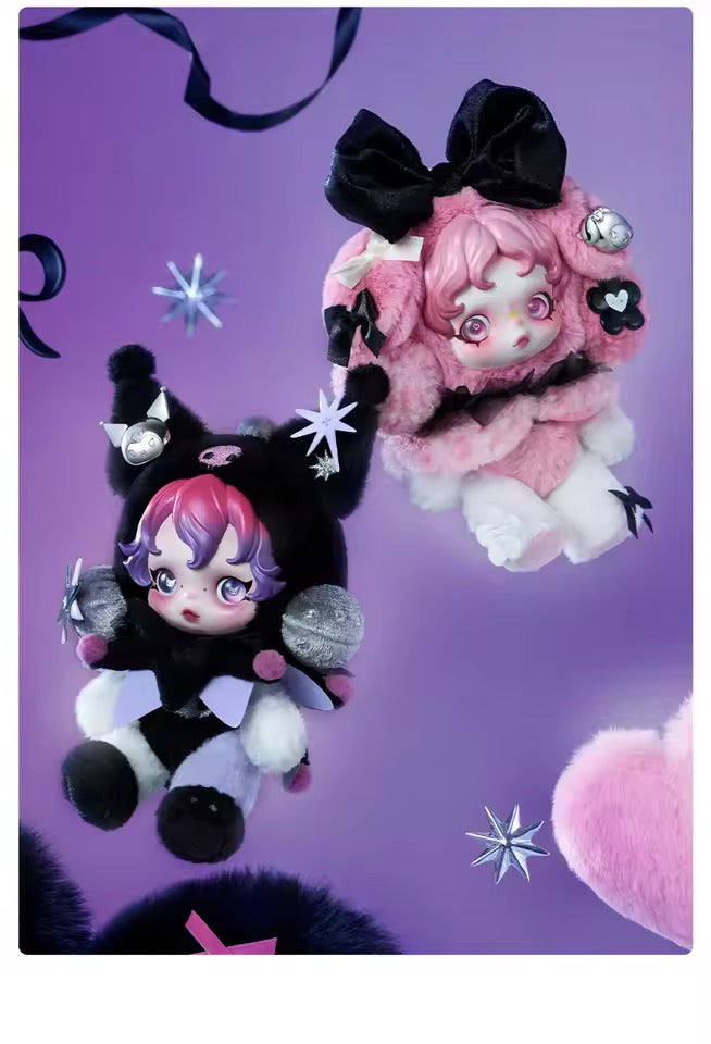 POP MART SKULLPANDA × KUROMI & MY MELODY Plush