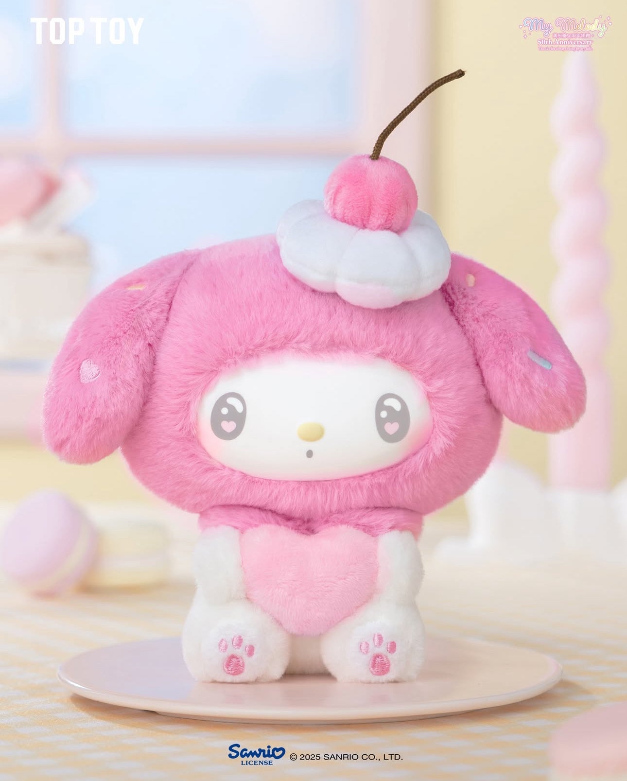 MY MELODY 50TH ANNIVERSARY PLUSH BLIND BOX