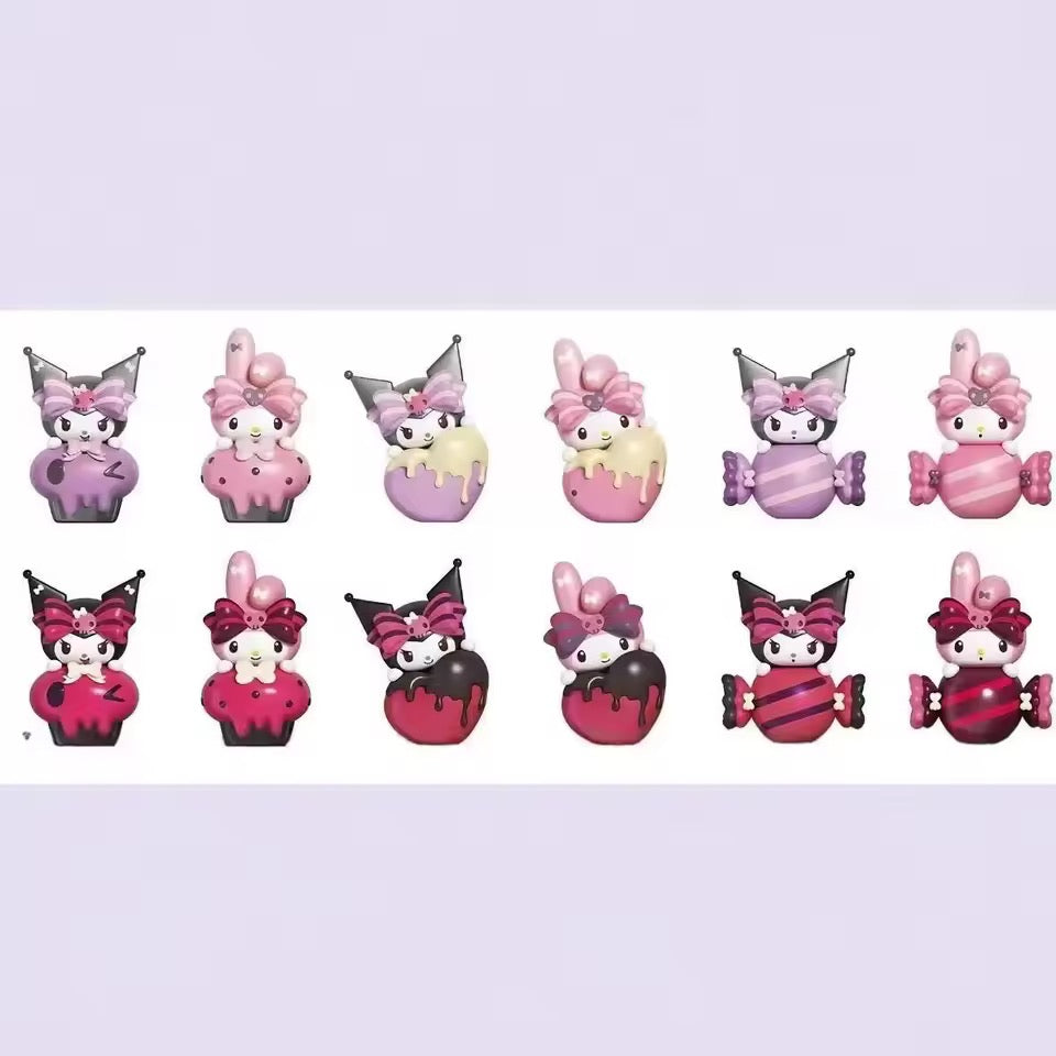 Kuromi & My Melody Mini figures blind bag