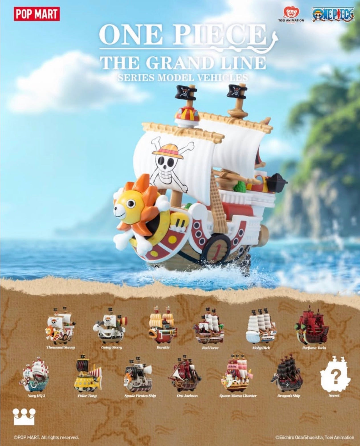 POP MART One Piece - The Grand Line Series Blind Box