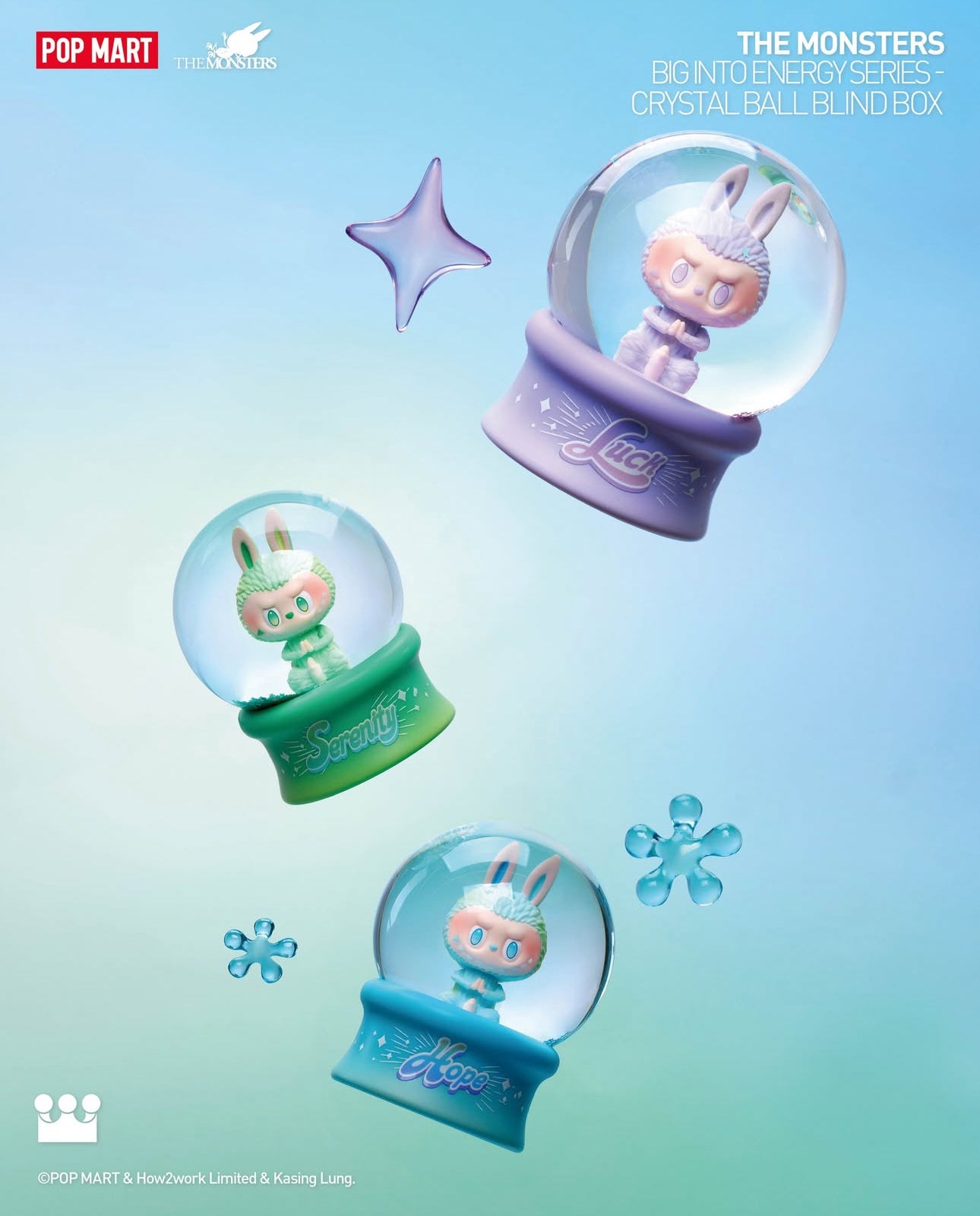 Labubu Crystal Ball Blind Box (1 Random)