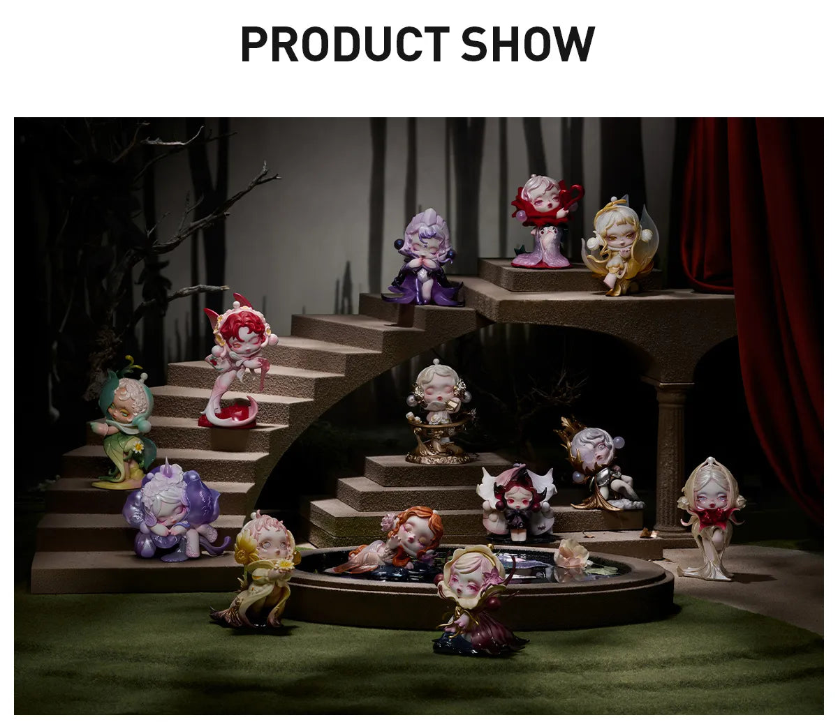 POP MART SKULLPANDA Petals in Four Acts Blind Box