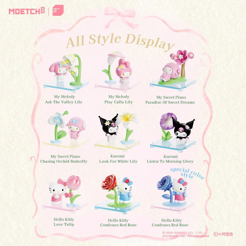 Moetch Sanrio Floral Tale Series Mini Box Micro Series Blind Box